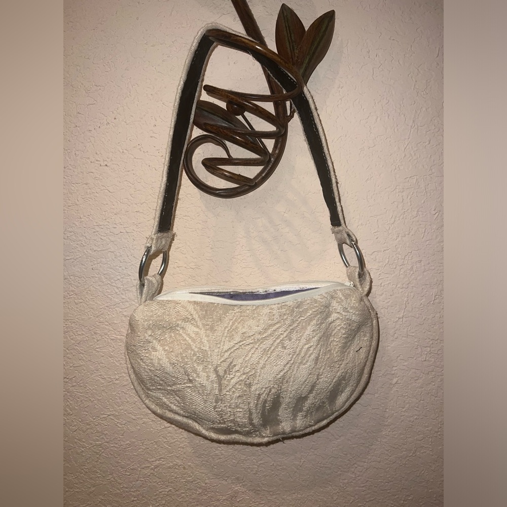 Vintage fabric hand made bag
